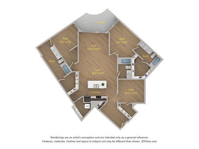 B9 526 floor plan